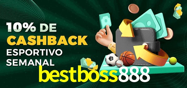 10% de bônus de cashback na bestboss888